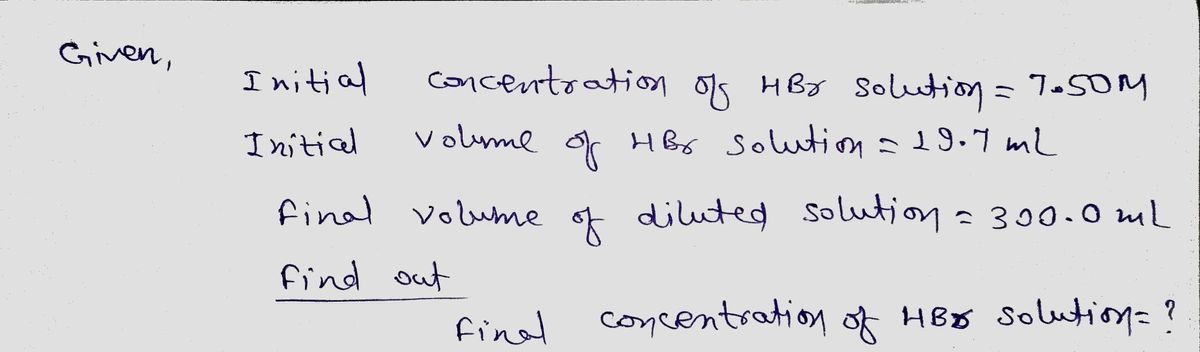 Chemistry homework question answer, step 1, image 1