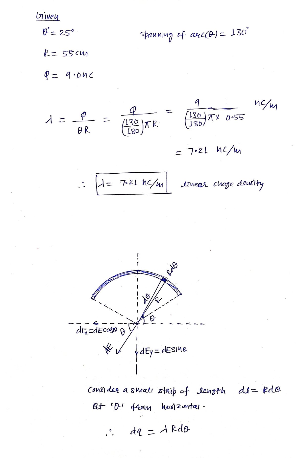 Physics homework question answer, step 1, image 1