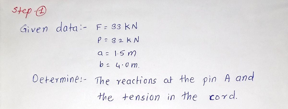 Mechanical Engineering homework question answer, step 1, image 1