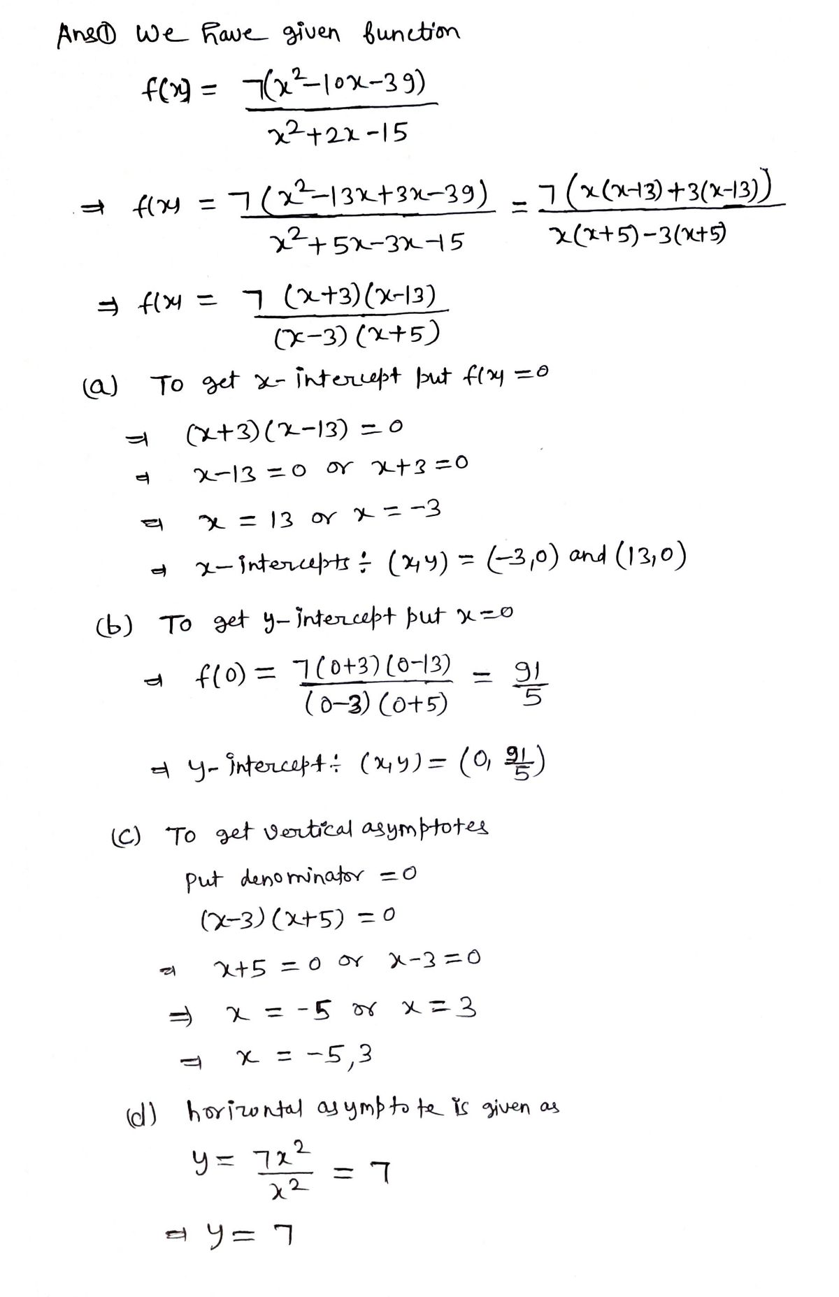 Calculus homework question answer, step 1, image 1