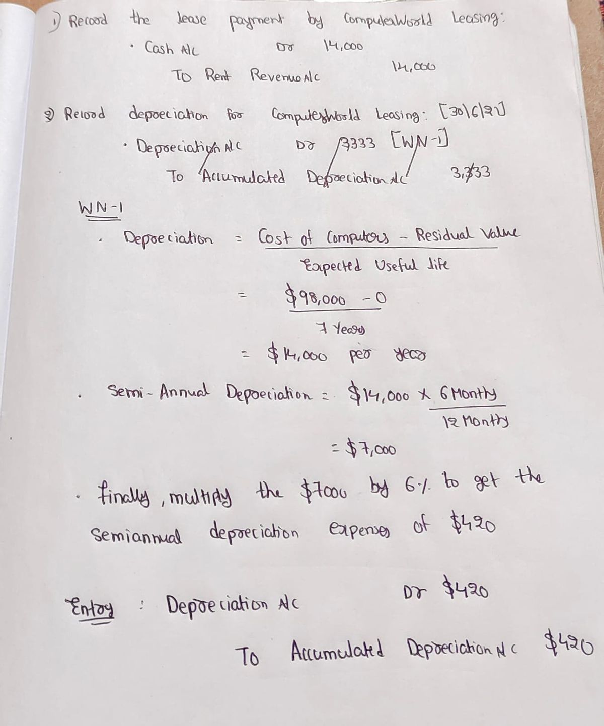 Accounting homework question answer, step 1, image 1