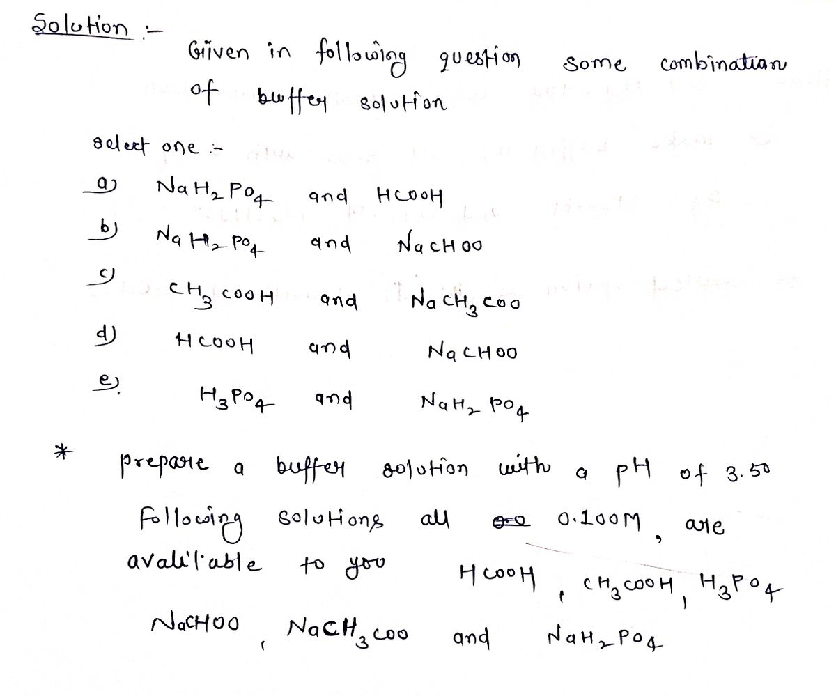 Chemistry homework question answer, step 1, image 1