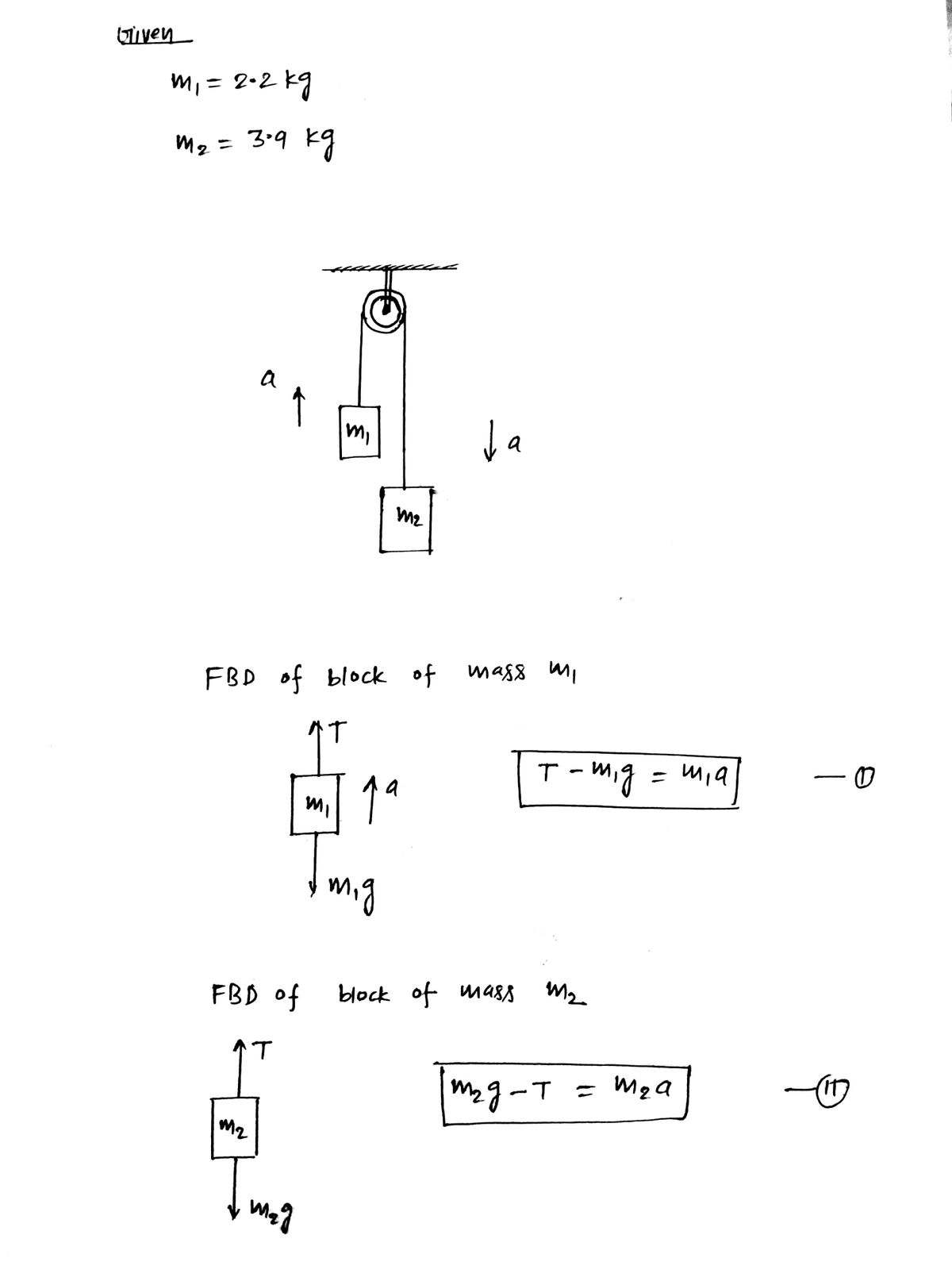 Physics homework question answer, step 1, image 1