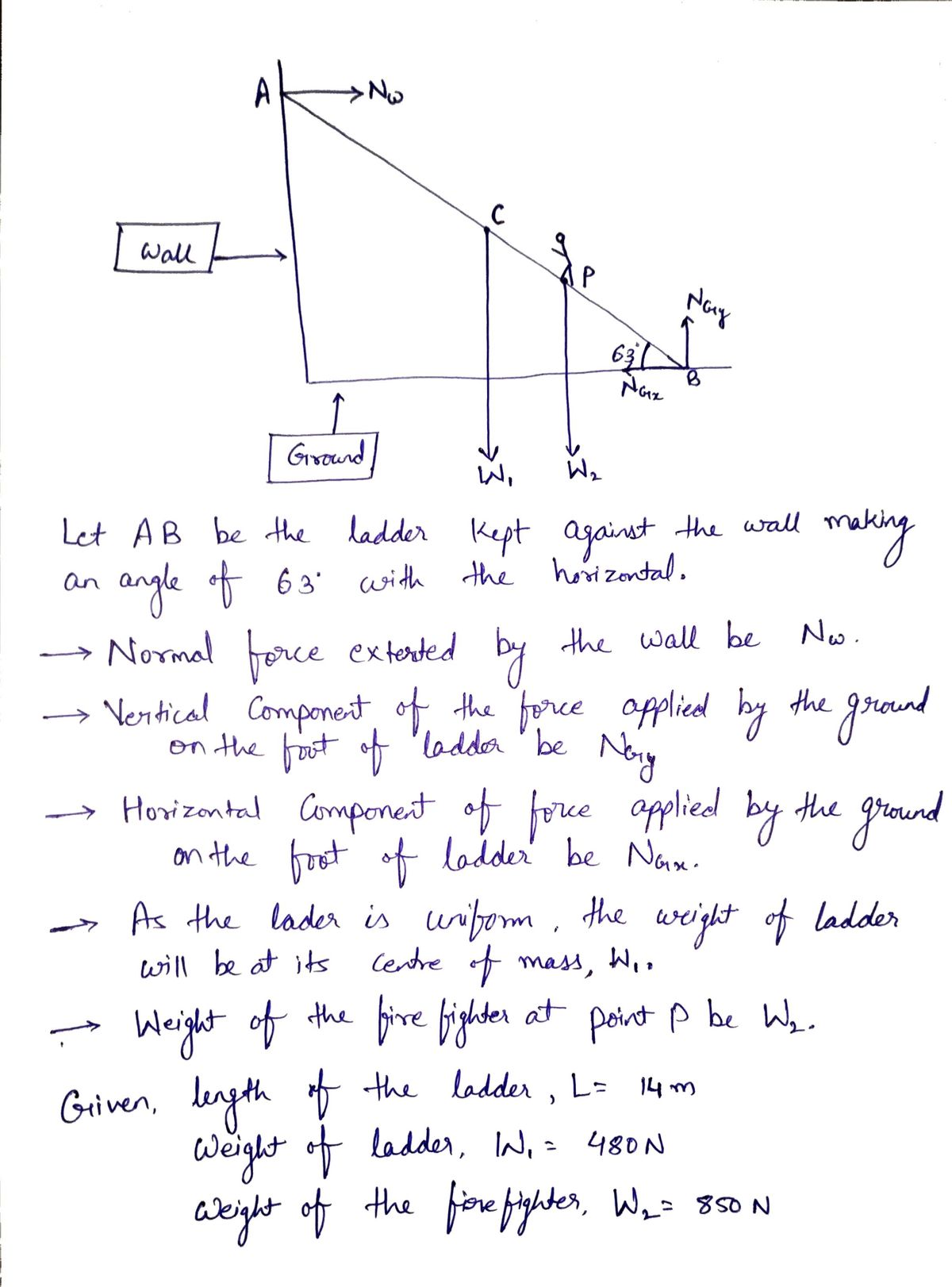 Physics homework question answer, step 1, image 1