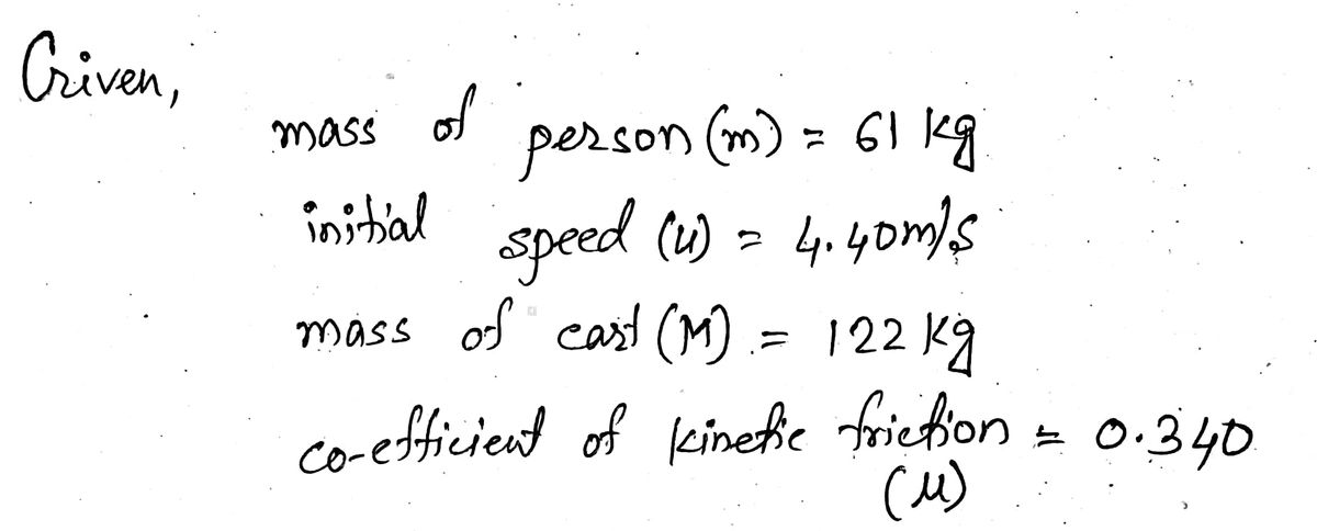 Physics homework question answer, step 1, image 1