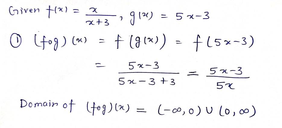 Answered Consider The Following Functions F X … Bartleby