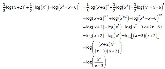 Answered: 4 log(x) log(x2 + 1) + 3 log(x – 1) 5 | bartleby