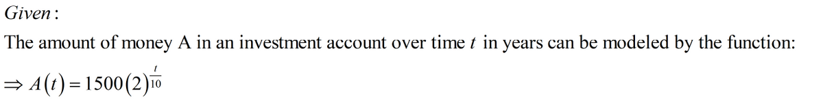 Algebra homework question answer, step 1, image 1