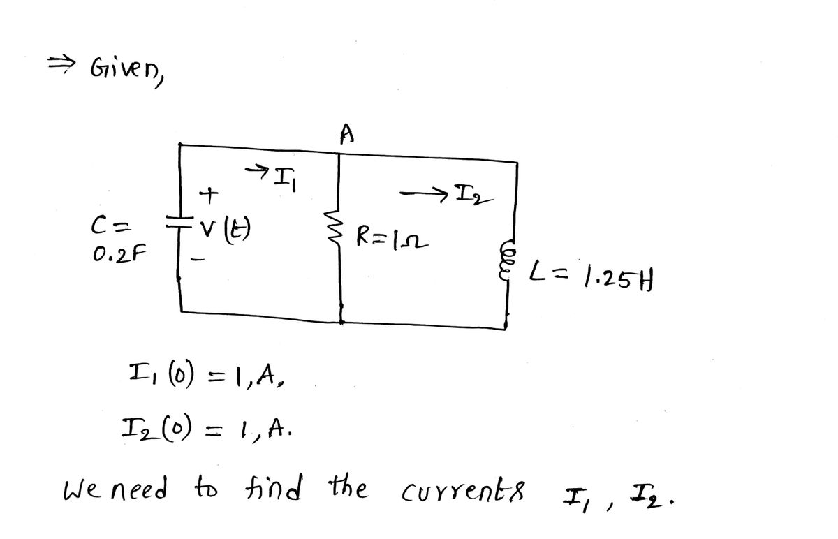 Electrical Engineering homework question answer, step 1, image 1