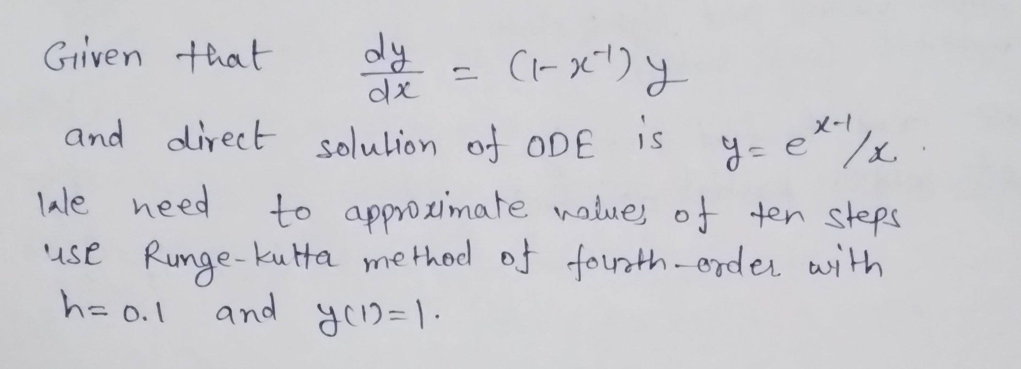 Advanced Math homework question answer, step 1, image 1