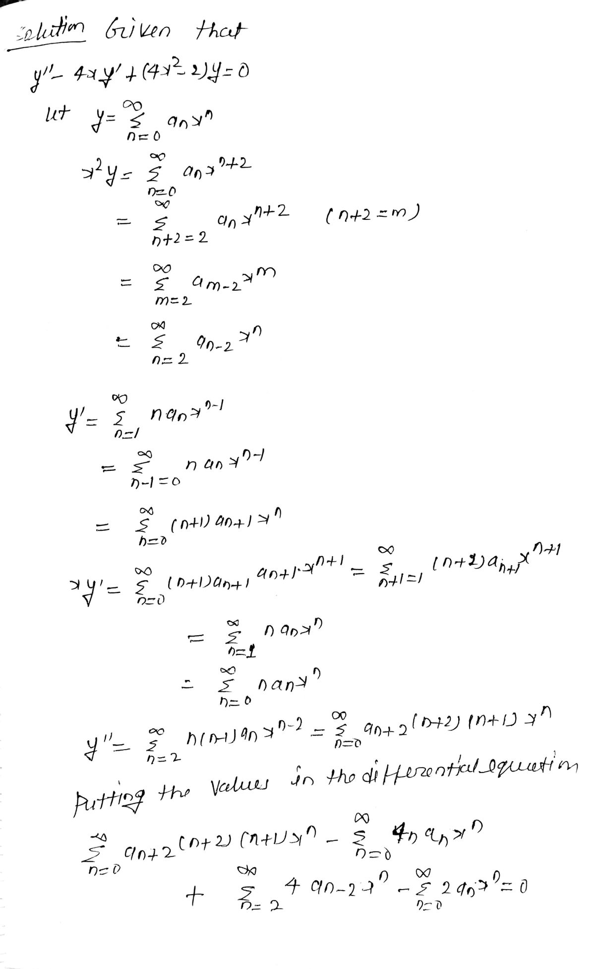 Advanced Math homework question answer, step 1, image 1