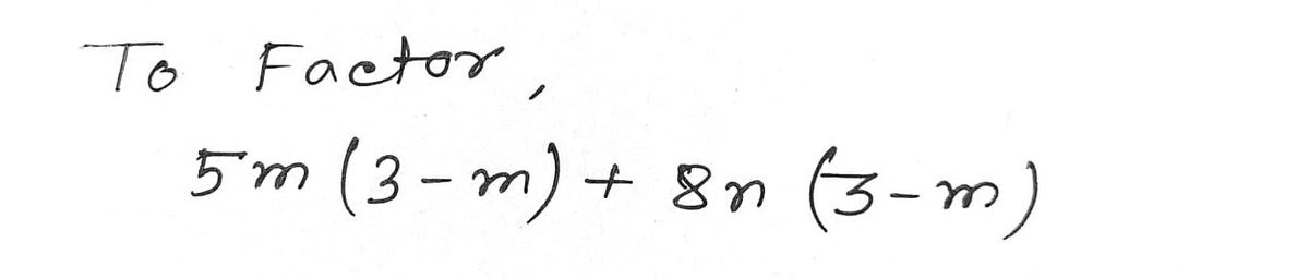 Algebra homework question answer, step 1, image 1