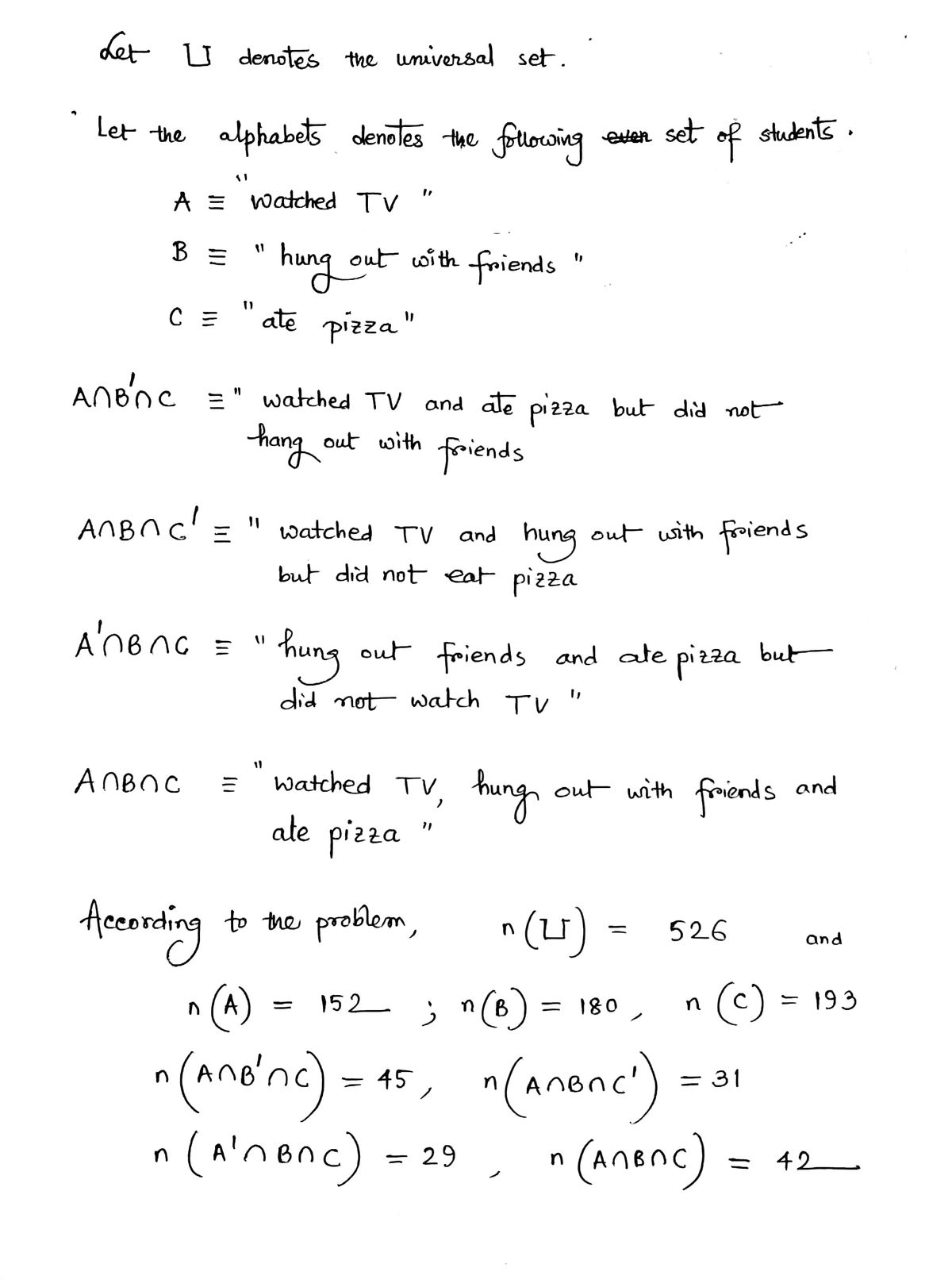 Algebra homework question answer, step 1, image 1