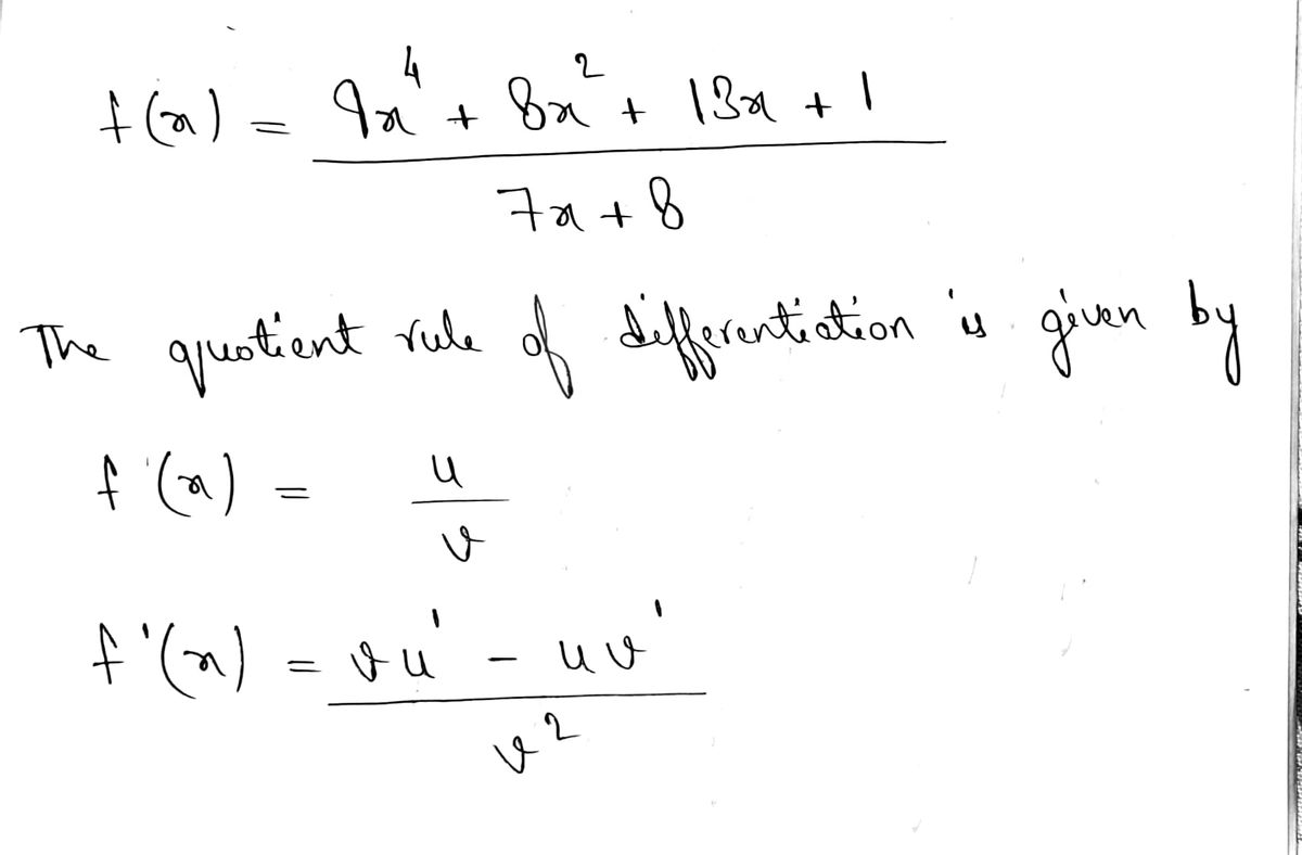 Calculus homework question answer, step 1, image 1