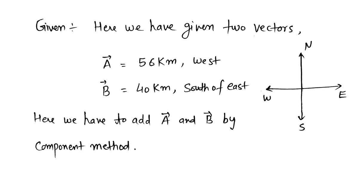 Physics homework question answer, step 1, image 1