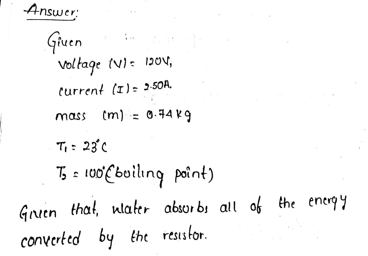 Physics homework question answer, step 1, image 1