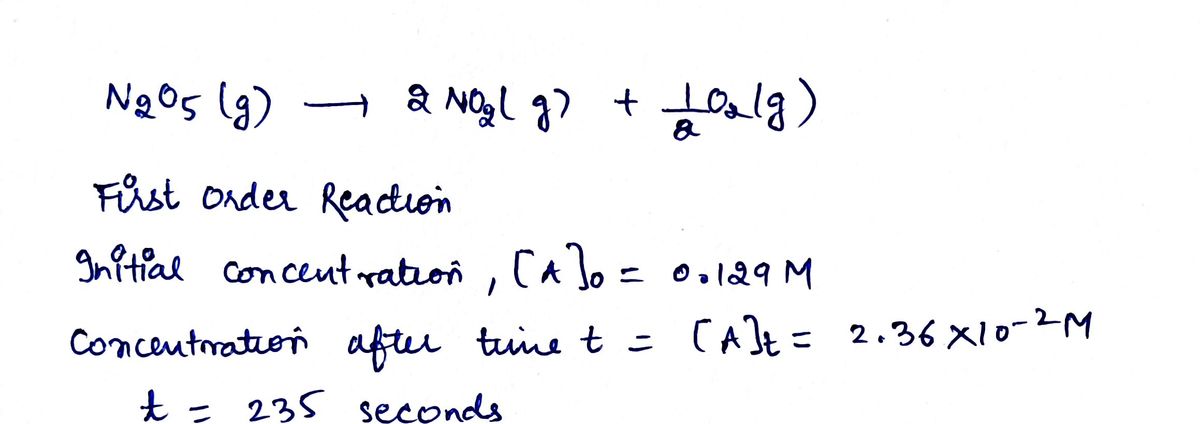 Chemistry homework question answer, step 1, image 1