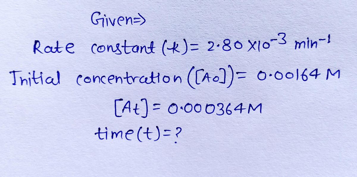 Chemistry homework question answer, step 1, image 1