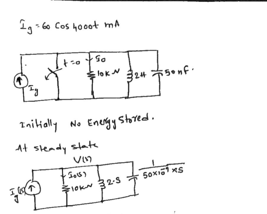 Electrical Engineering homework question answer, step 1, image 1