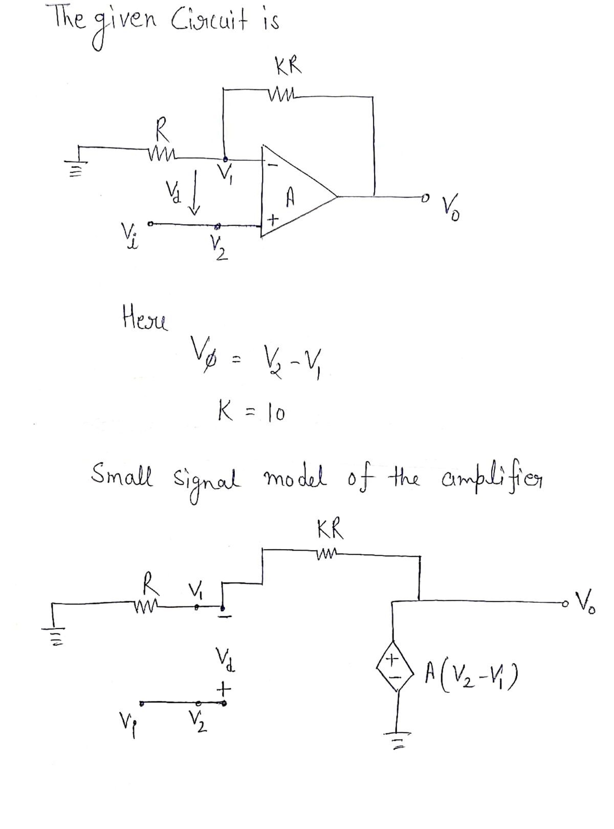 Electrical Engineering homework question answer, step 1, image 1