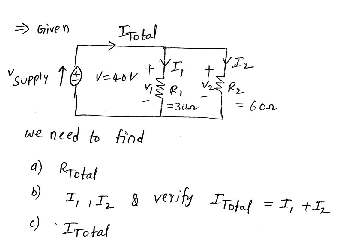 Electrical Engineering homework question answer, step 1, image 1