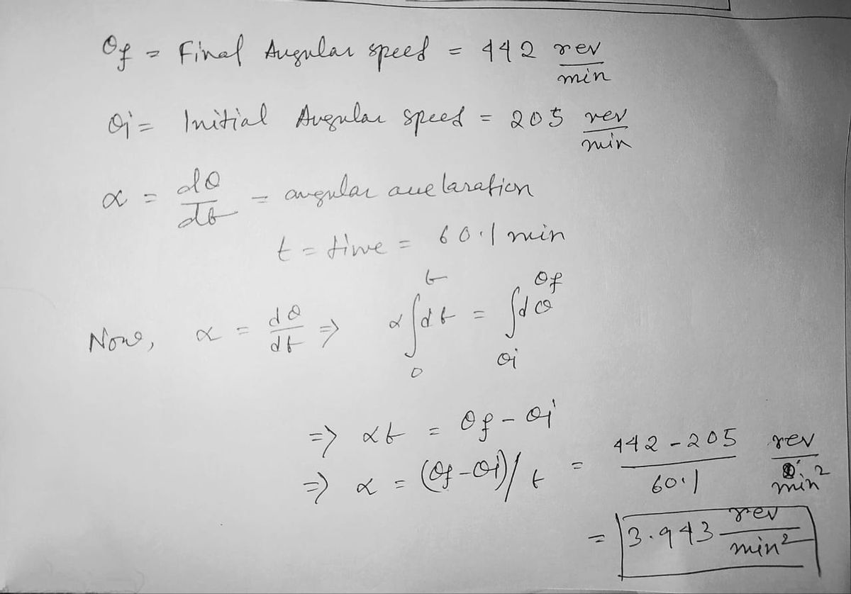 Physics homework question answer, step 1, image 1