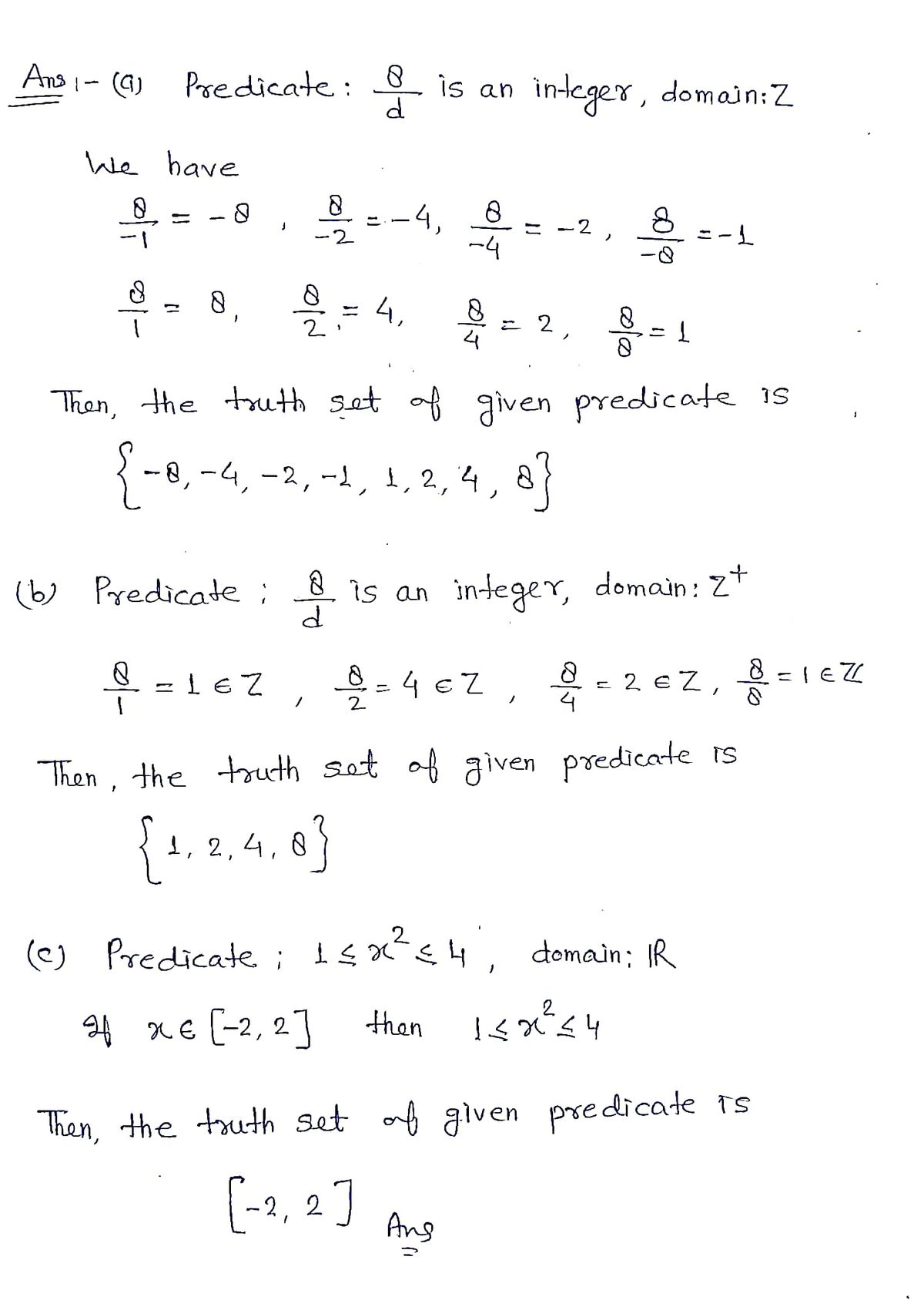 Advanced Math homework question answer, step 1, image 1