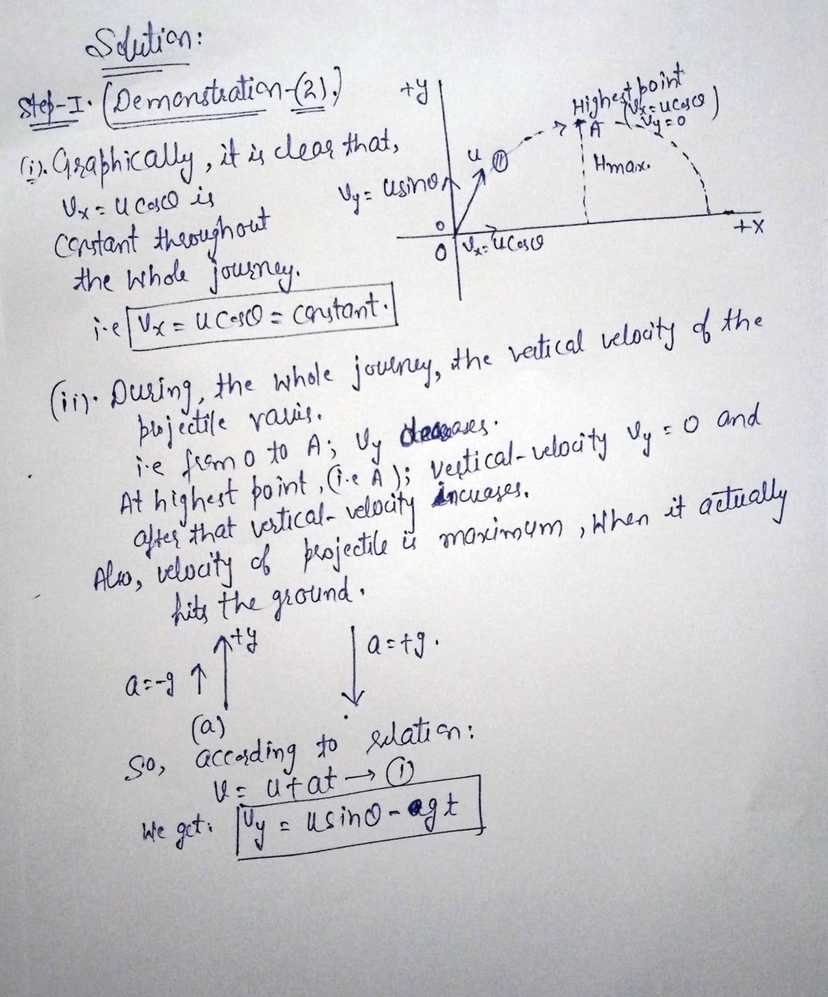 Physics homework question answer, step 1, image 1