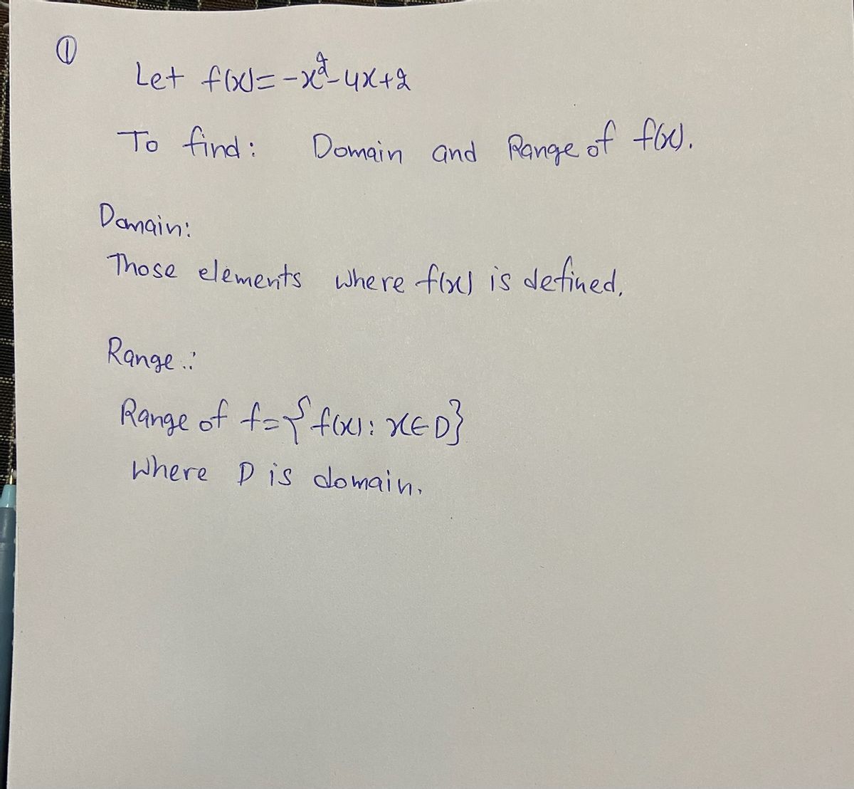 Advanced Math homework question answer, step 1, image 1