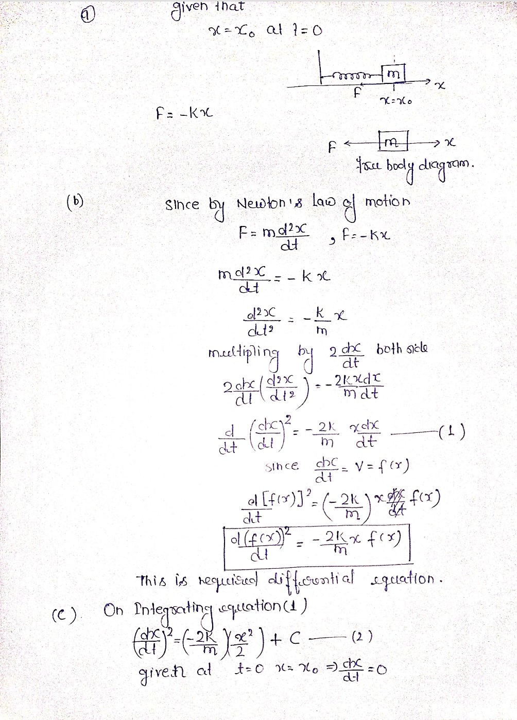 Advanced Physics homework question answer, step 1, image 1