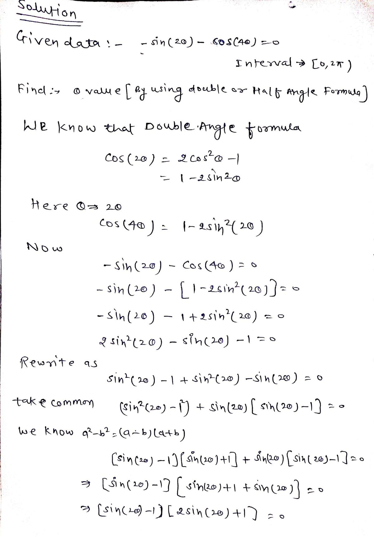 Calculus homework question answer, step 1, image 1