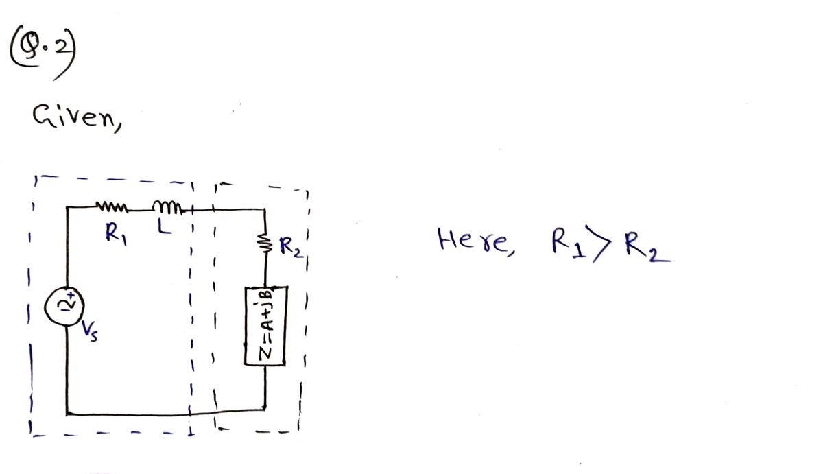 Electrical Engineering homework question answer, step 1, image 1