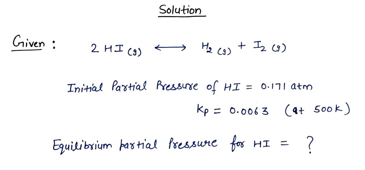 Chemistry homework question answer, step 1, image 1