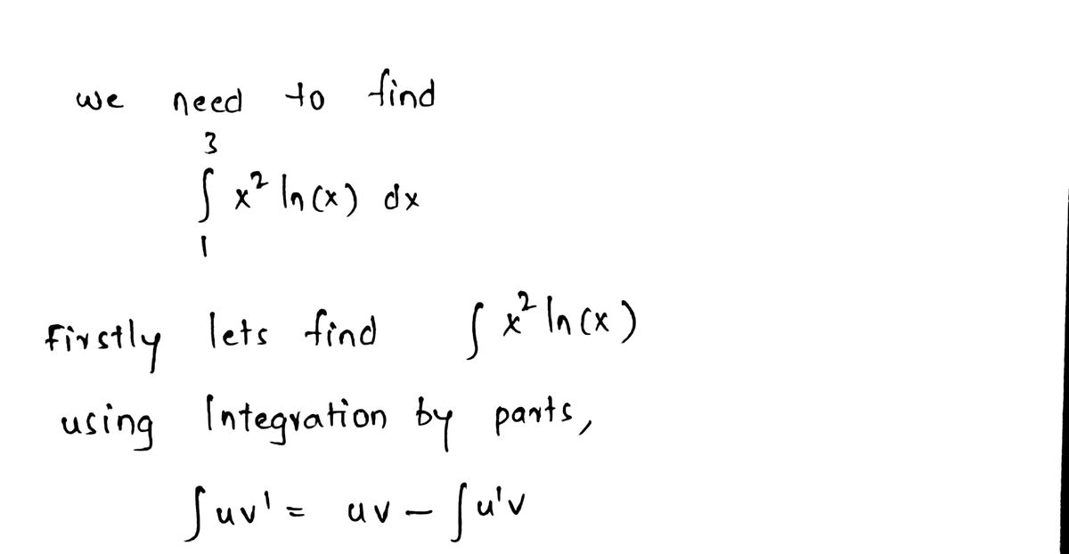 Calculus homework question answer, step 1, image 1