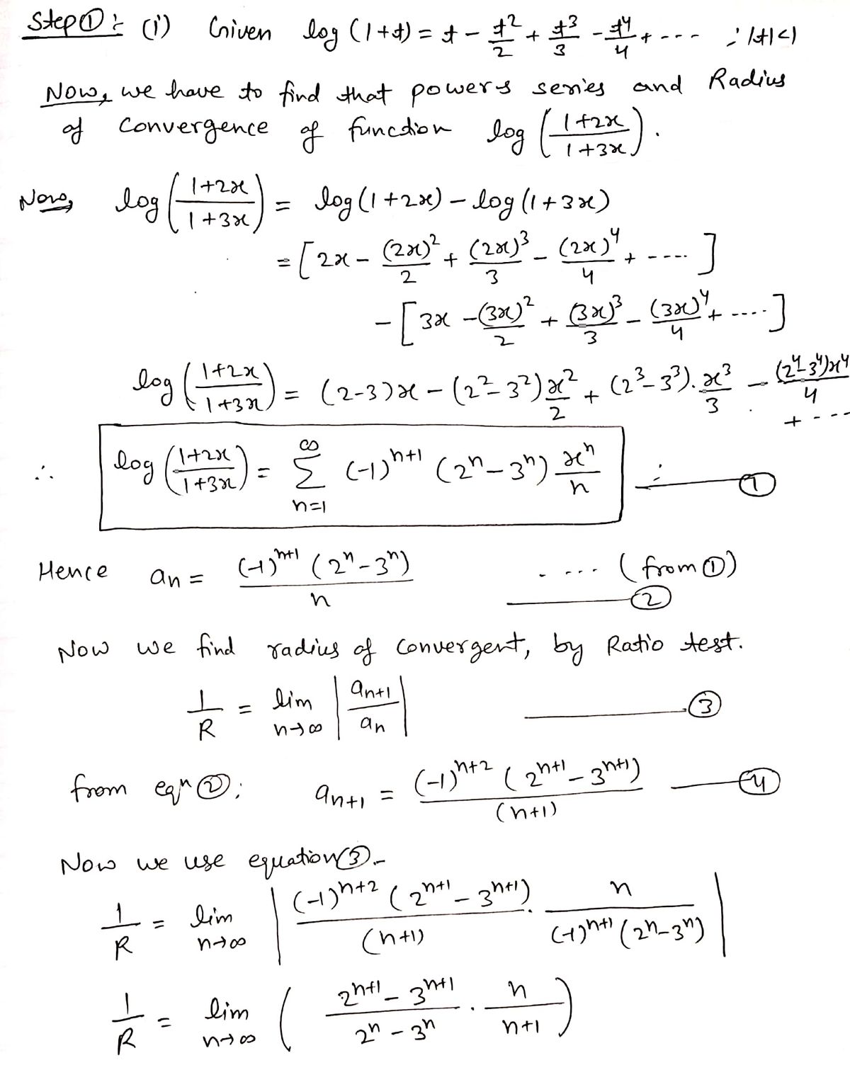 Advanced Math homework question answer, step 1, image 1