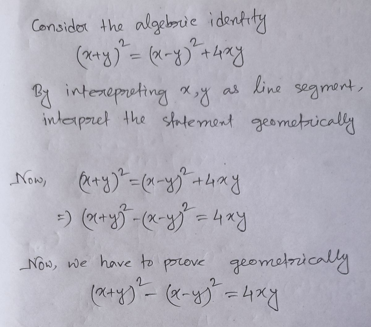 Geometry homework question answer, step 1, image 1