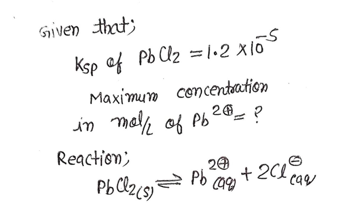 Chemistry homework question answer, step 1, image 1