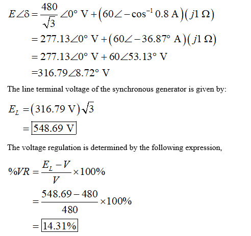 Answered: A 480 V, 50 Hz, Y-connected six-pole… | bartleby