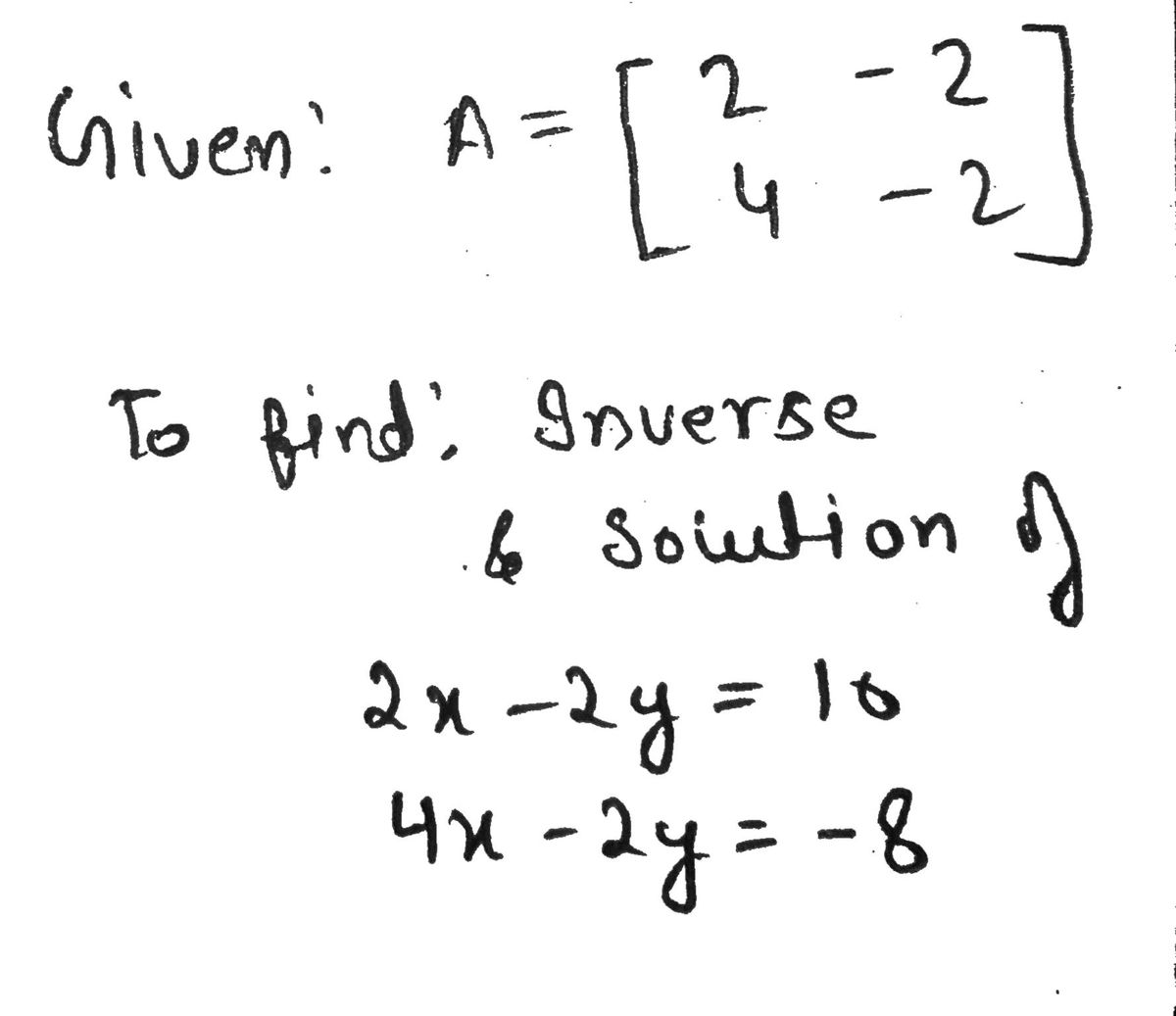 Algebra homework question answer, step 1, image 1