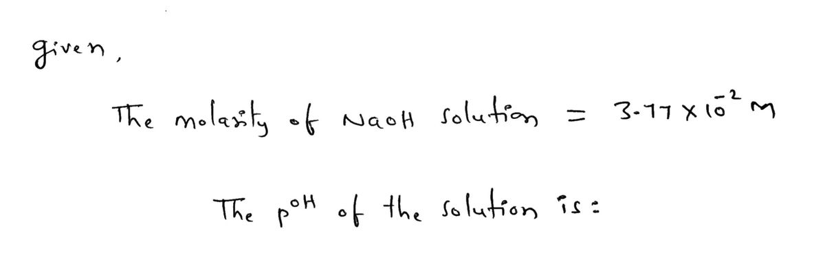 Chemistry homework question answer, step 1, image 1