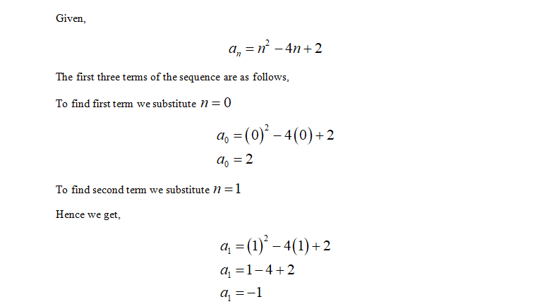 Answered Write Out The First Three Terms Of The Bartleby