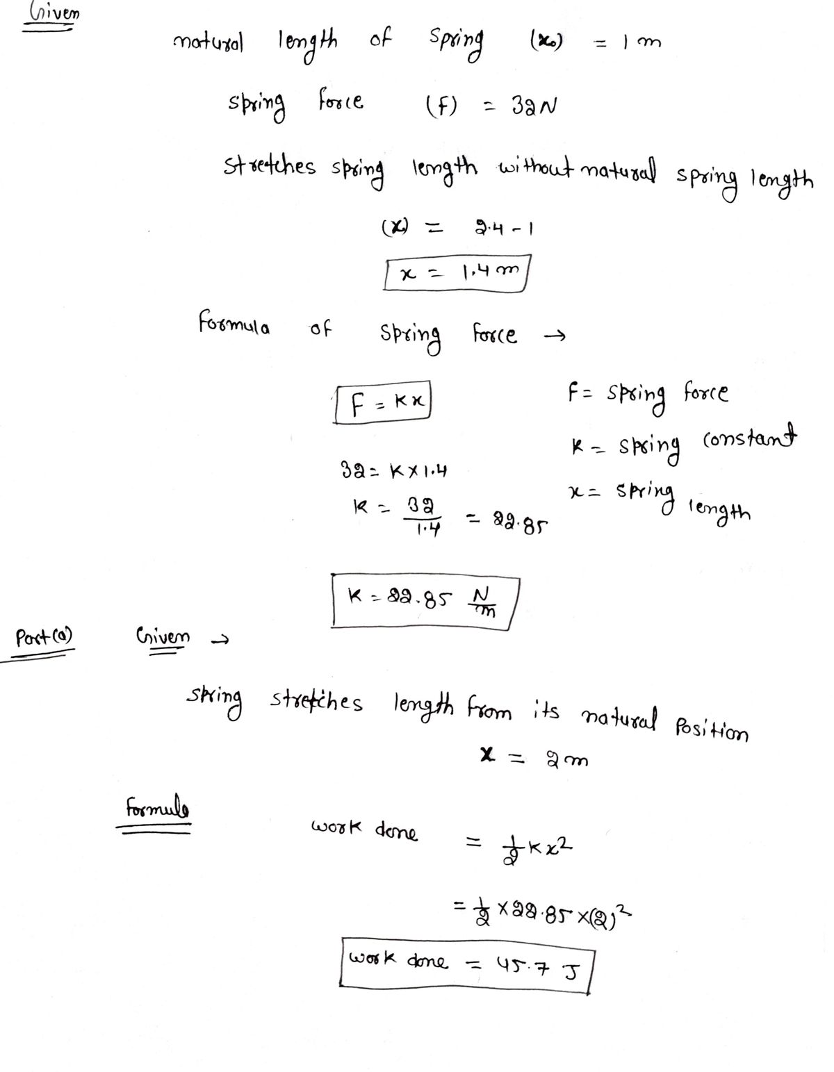 Physics homework question answer, step 1, image 1