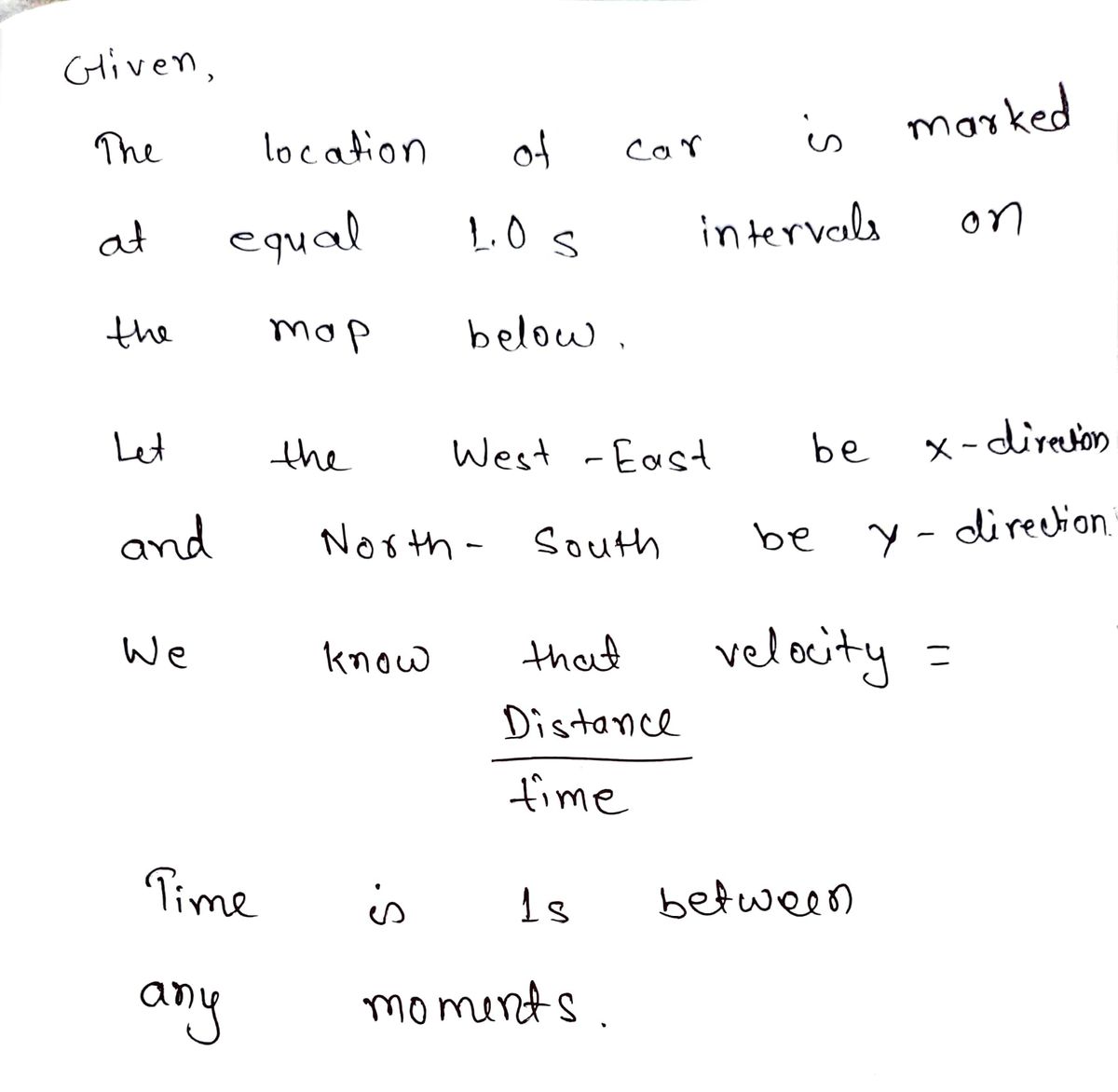 Physics homework question answer, step 1, image 1