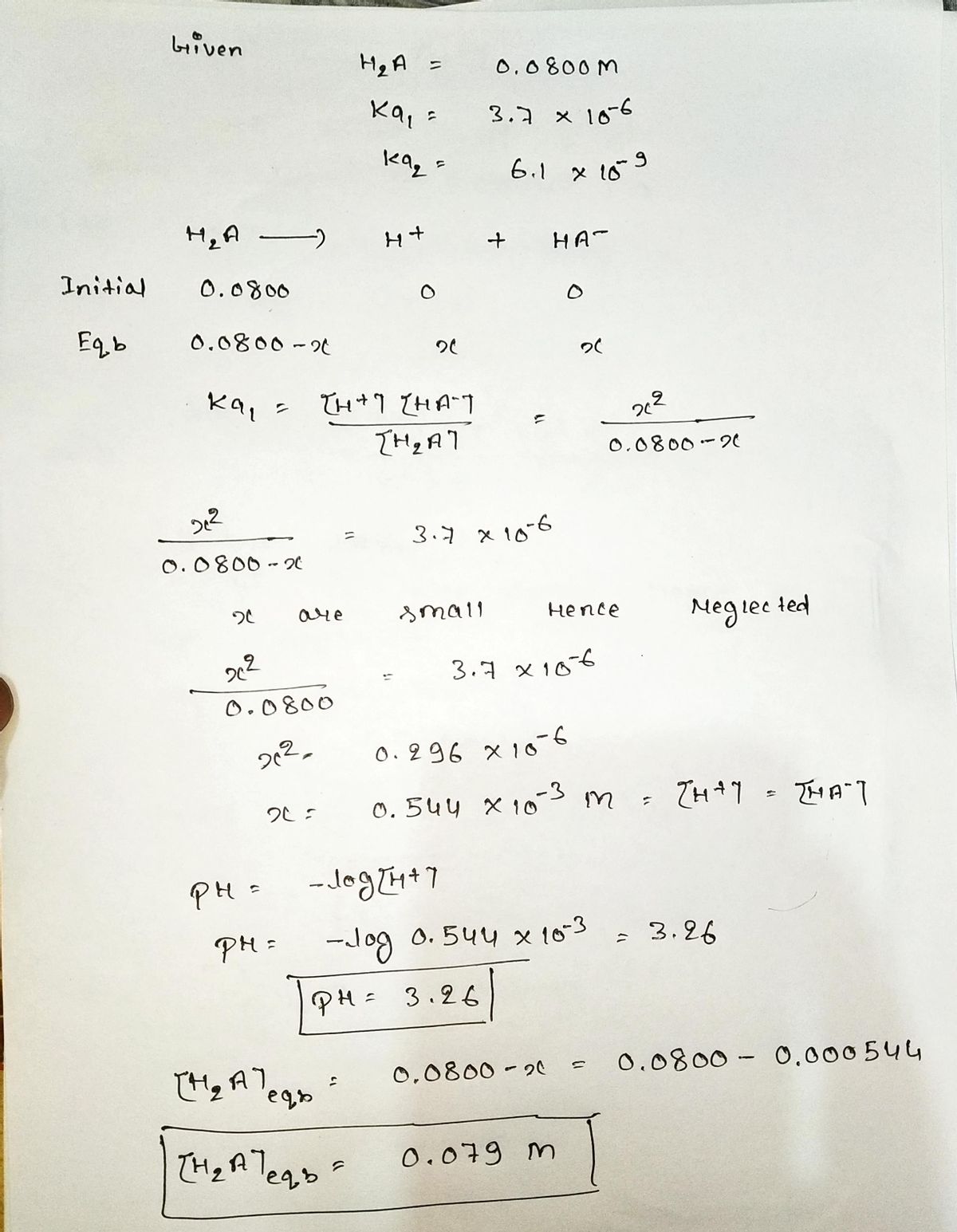 Chemistry homework question answer, step 1, image 1