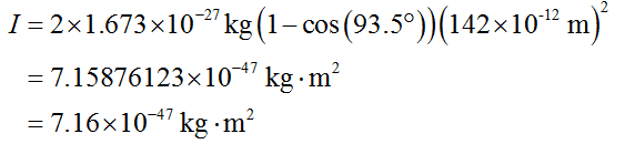 Answered Calculate The Moment Of Inertia Around… Bartleby