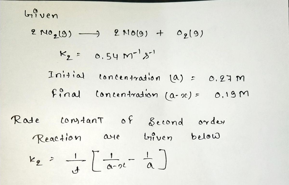 Chemistry homework question answer, step 1, image 1