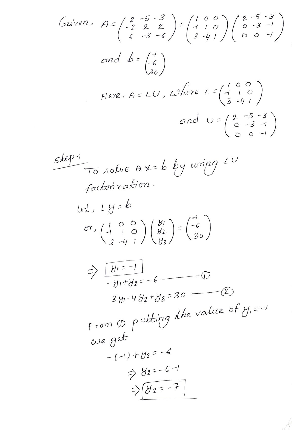 Advanced Math homework question answer, step 1, image 1