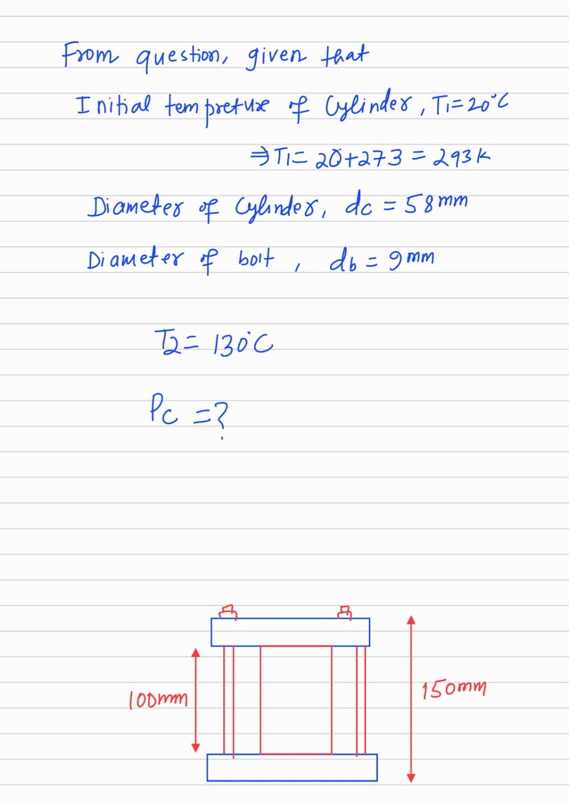 Mechanical Engineering homework question answer, step 1, image 1