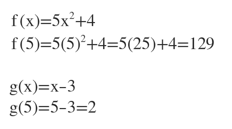 Answered: Evaluate Find (f-g)(5) when f(x) =… | bartleby