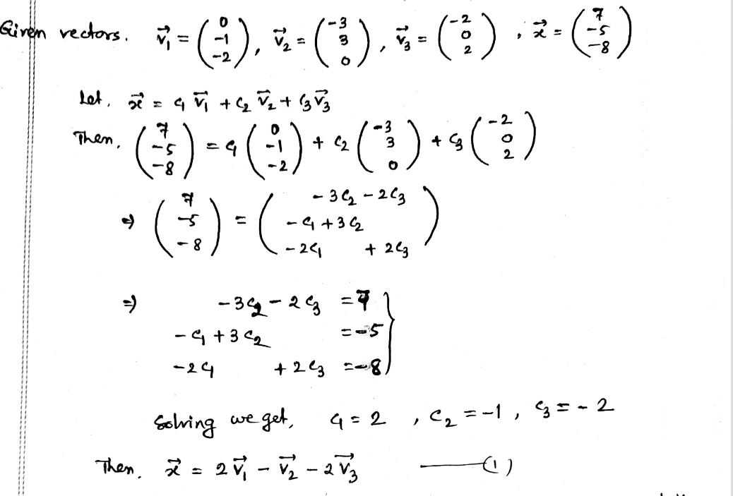 Advanced Math homework question answer, step 1, image 1